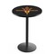 Holland Bar Stool Co 36" Blk Wrinkle Arizona State Pub Table, Pitchfork L214B3628ArizSt-F - alternate 1